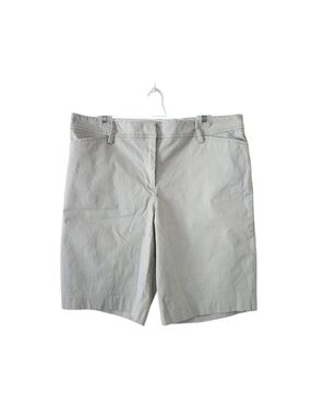 Talbots Khaki Perfect Bermuda Shorts